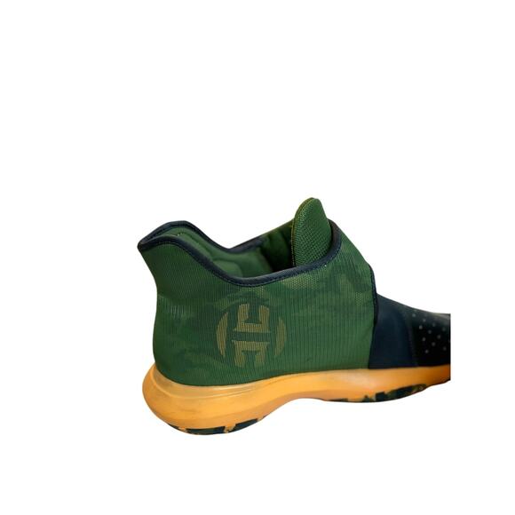 Adidas Harden B/E 3 Men's Basketball Sneakers Camo Legend Earth Size 13 - Picture 4 of 10